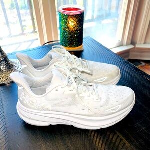 HOKA Women's White Running Shoes
